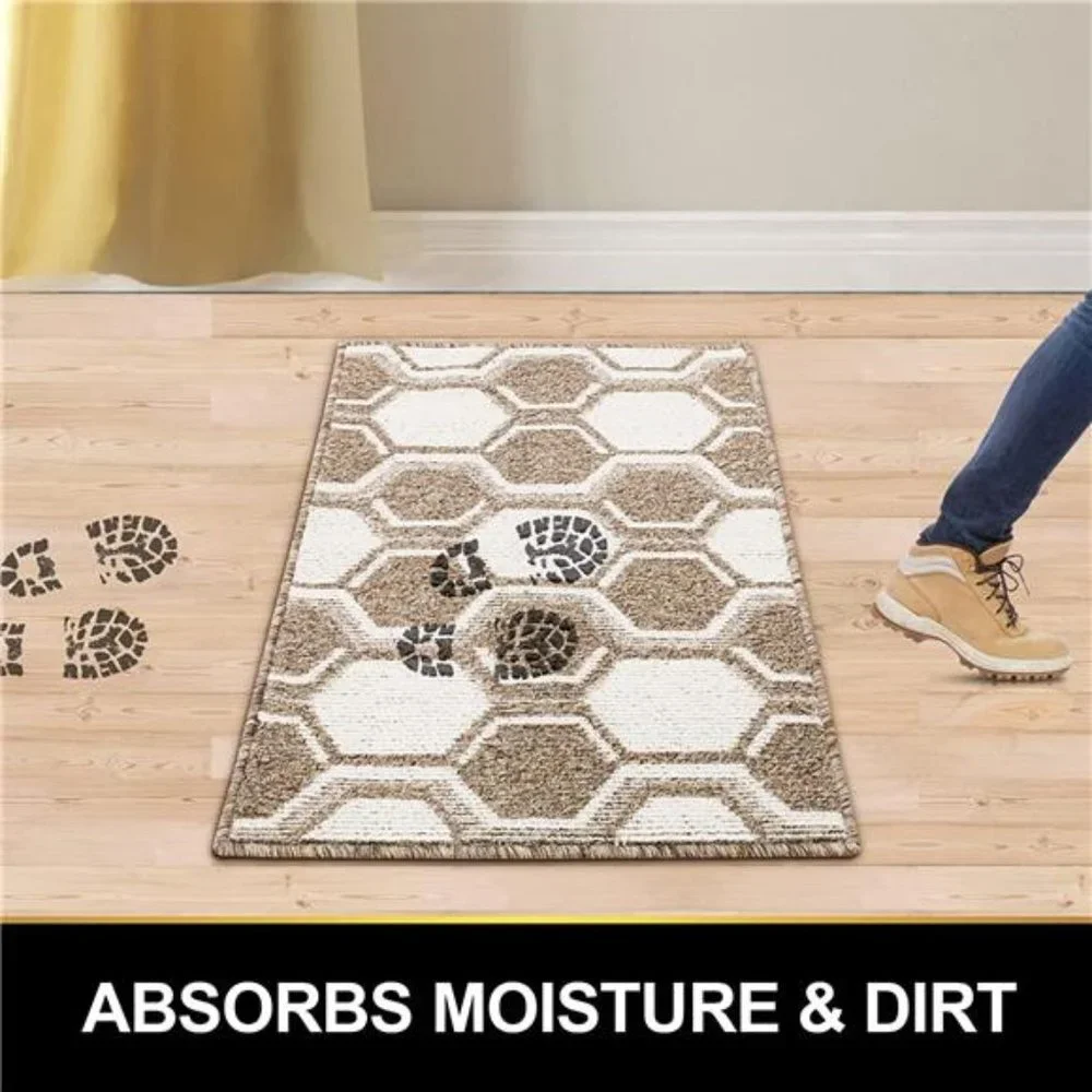 Indoor Door Mat, Front Back Door Mats Non-Slip Entryway Rug Absorbent  24X36